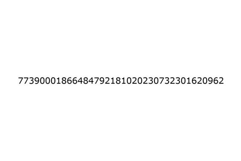 77390001866484792181020230732301620962