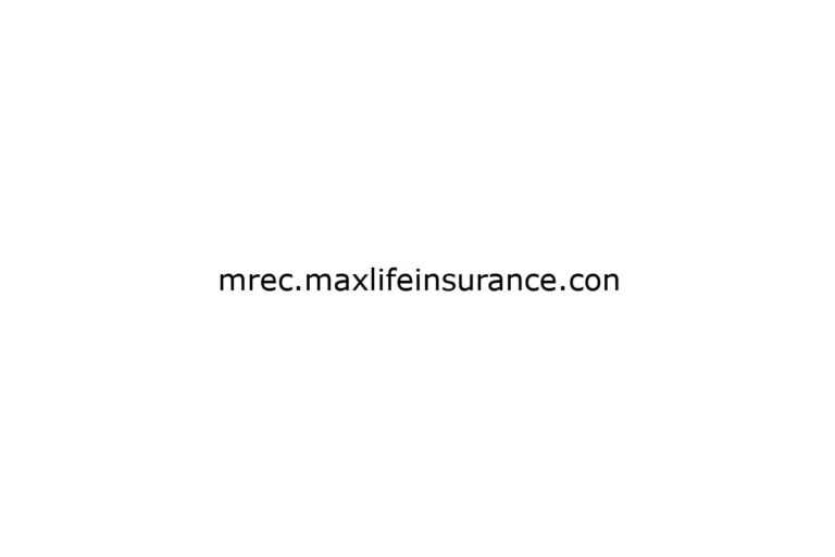 mrec maxlifeinsurance con