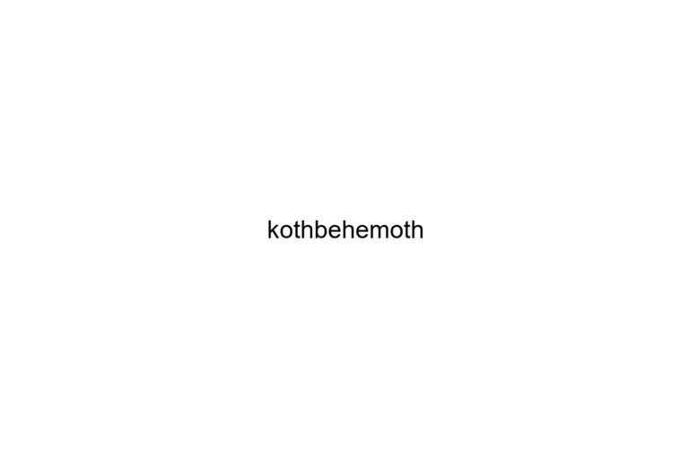 kothbehemoth