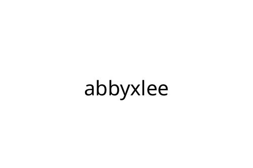 abbyxlee