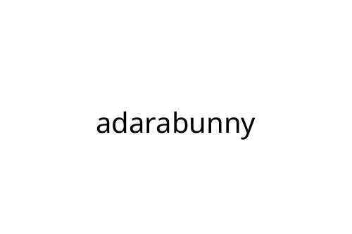 adarabunny