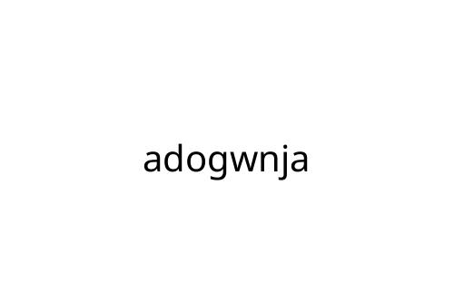 adogwnja