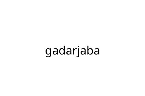 gadarjaba
