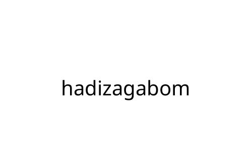 hadizagabom