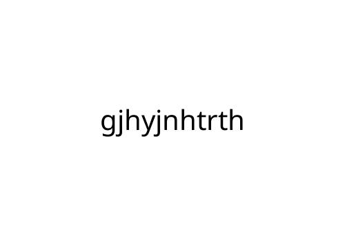 gjhyjnhtrth