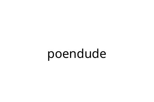 poendude
