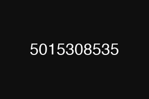 5015308535