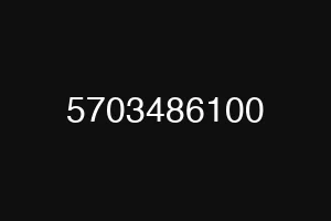 5703486100