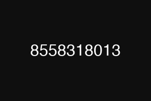 8558318013