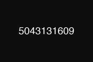 5043131609